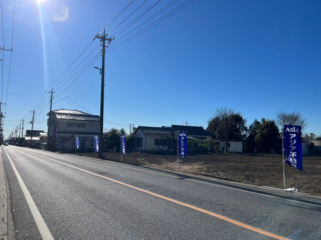 川越市府川　建築条件なし売地　全5区画　【山田小学区】の外観
