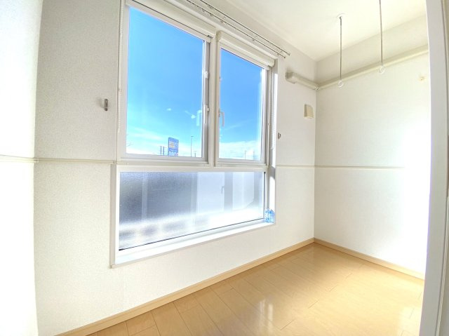 グローリーアカヒラのバルコニー