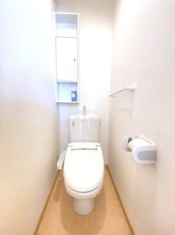 グローリーアカヒラのトイレ