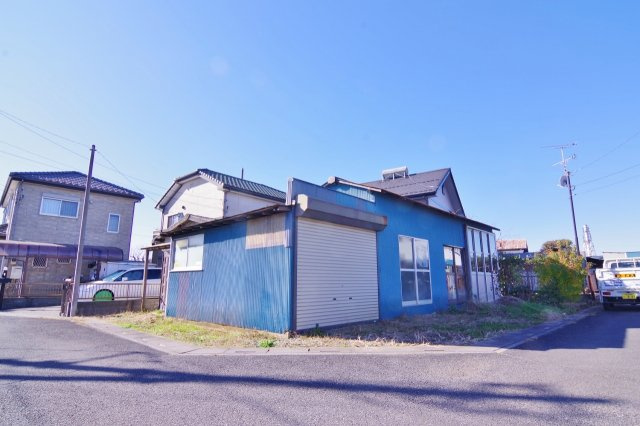 越谷市砂原売地の前面道路含む現地写真