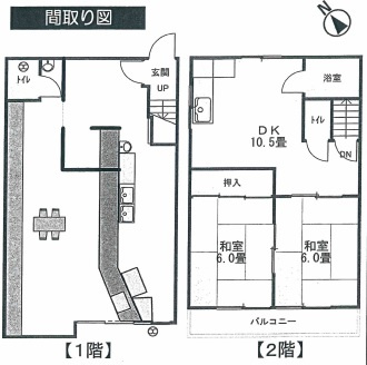 RUBY店舗の間取り