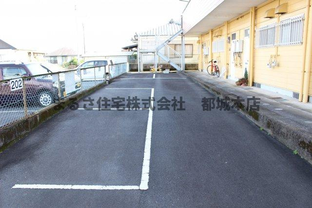 田中コーポの駐車場|駐車場です