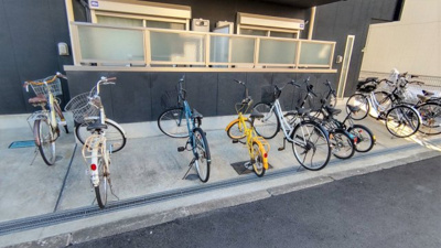 【その他共用部分】 | エヌエムキャラントユイットノース | 駐輪スペースも確保です