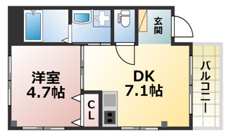 【間取り】 | ERCity’s nishinada