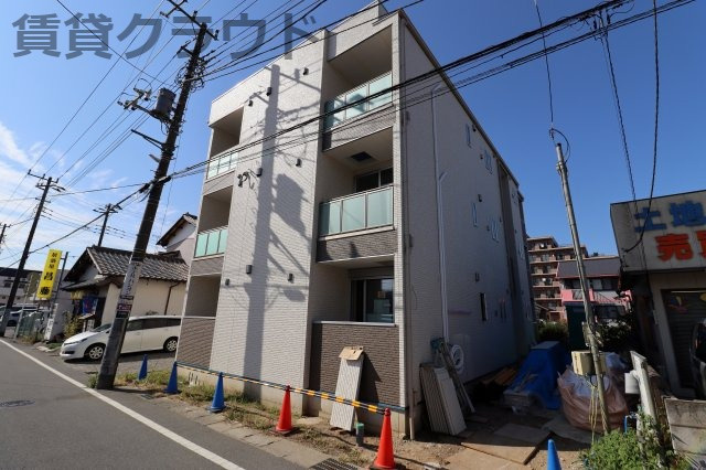 REGALEST浜野の外観|外観はだいぶできてます！早く室内も見たいですね！