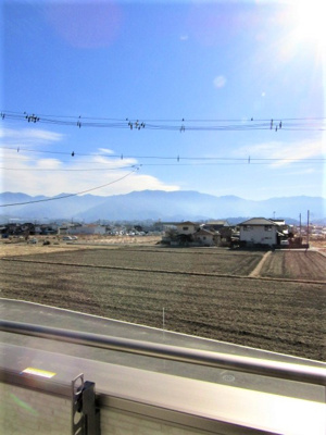 【展望】 | ブルーミングガーデン甲府市中町 | 物件からの眺望です！
陽当たり良好です♪