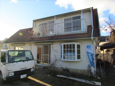 【外観】 | 中古戸建　山梨市西 | 外観です
リフォーム工事中です