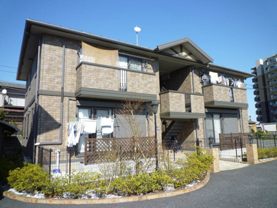 【外観】 | フレスカⅡ（D-ROOM） | 全世帯角部屋タイプの物件です♪