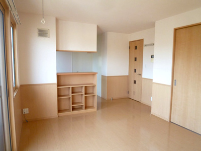 【設備】 | フレスカⅡ（D-ROOM） | ホスクリーン設置で室内干しもできます！