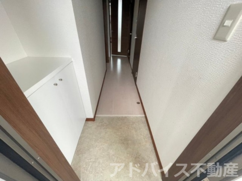 八女郡広川町大字一條のアパートの玄関