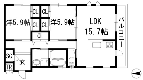 【間取り】