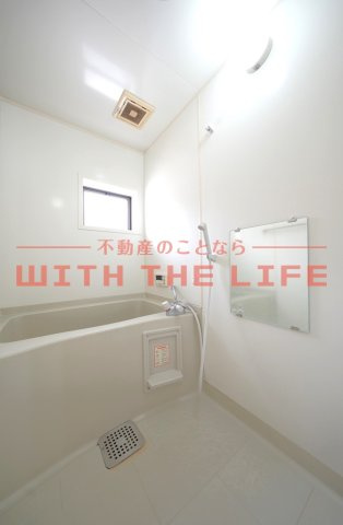 アパルトマントＮＦＢ　A棟【10，000円キャッシュバック対象物件】の浴室|落ち着いた空間のお風呂です