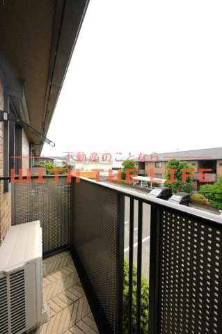 アパルトマントＮＦＢ　A棟【10，000円キャッシュバック対象物件】のバルコニー|開放的で明るい空間を演出してくれるバルコニーです