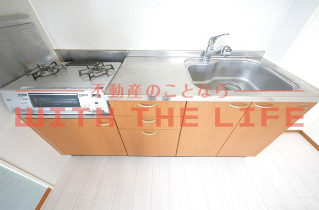 アパルトマントＮＦＢ　A棟【10，000円キャッシュバック対象物件】のキッチン|使いやすいキッチンです