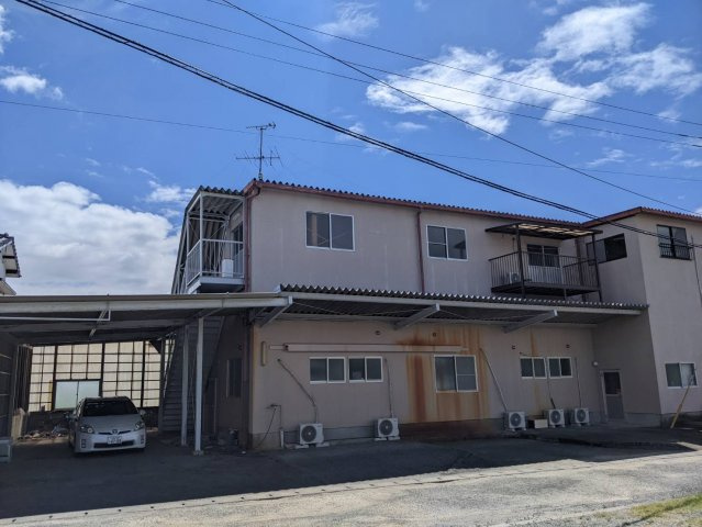 大川市大字一木の一棟アパートの外観