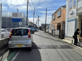 【前面道路含む現地写真】 | 前面道路