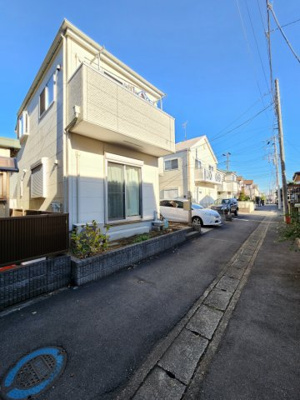 【前面道路含む現地写真】 | 松戸新田戸建て