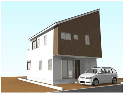【外観パース】 | 茅ヶ崎市南湖２丁目　新築B号棟