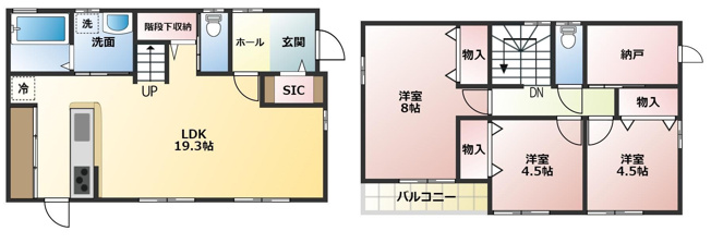 【間取り】 | 南区浜口町 | ☆間取り図☆