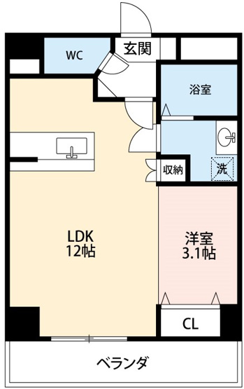 【間取り】 | アネックス若松