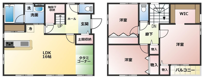 【間取り】 | 南区浜口町　11号棟 | ☆間取り図☆