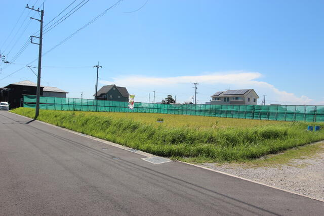 木更津市瓜倉　土地（南道路）の外観