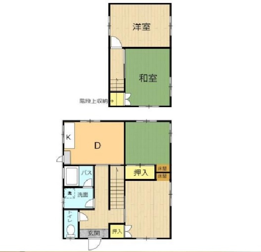 【間取り】 | 間取りは4DKになります。