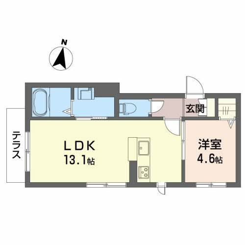【間取り】 | ベレオ茶屋ノ丁