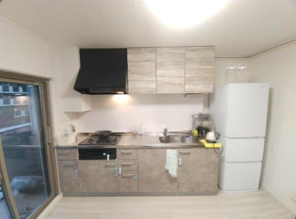 梅ヶ丘南住宅A5棟のキッチン|リフォーム済み