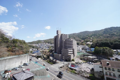 【展望】 | エメラルドマンション上温品（リノベ済） | 現地（2023年3月27日12：00頃）撮影