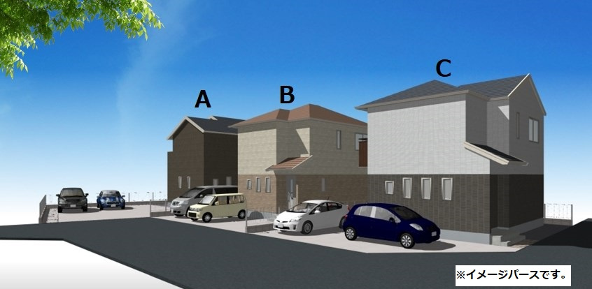 倉敷市帯高の一戸建ての外観|イメージパース