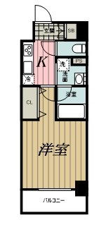 KDXレジデンス千葉中央Eastの間取り