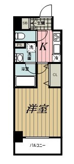 KDXレジデンス千葉中央Eastの間取り
