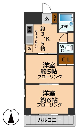 【間取り】 | さくらコーポ