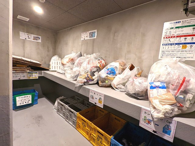 ルジェンテ・バリュ上野根岸の設備|24時間利用可能なごみ置場です
