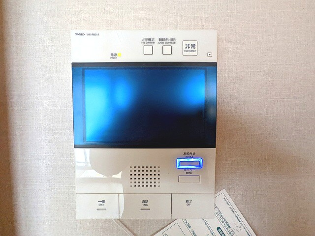 ルジェンテ・バリュ上野根岸の設備|ハンズフリーのTVモニター付きインターホンセキュリティです
