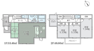 【間取り】 | 伊丹市奥畑1丁目3号地　新築一戸建