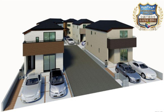 【完成予想図】 | 伊丹市奥畑1丁目3号地　新築一戸建