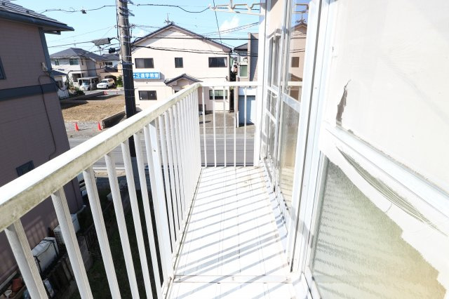 サンハイムのバルコニー