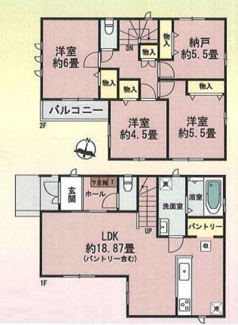 【間取り】 | 伊丹市寺本6丁目　新築一戸建