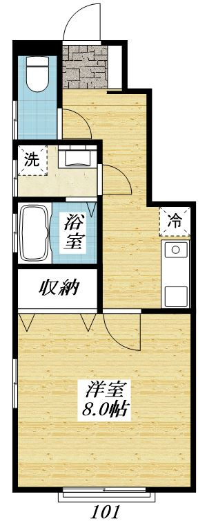 梶原アパートの間取り