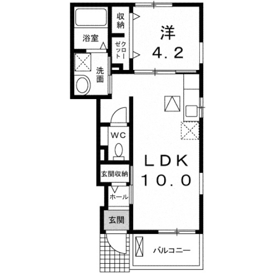 【間取り】 | ルクシアＡ