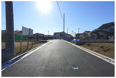【前面道路含む現地写真】 | 茅ヶ崎市高田1丁目　売地No.7