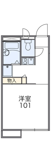 【間取り】 | グランドゥールB