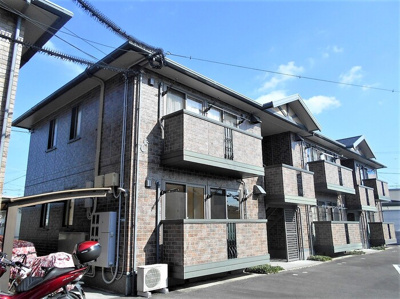 【外観】 | リビングタウン古川西　Ｅ棟 | 完成写真