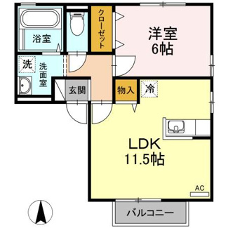 【間取り】 | リビングタウン古川西　Ｅ棟