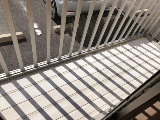 コーポN　Bのバルコニー