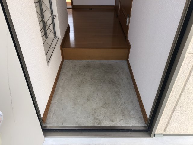 コーポN　Bの玄関