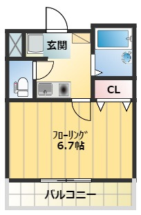 大宮櫛引プラザの間取り