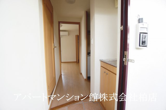 ソレーユの玄関